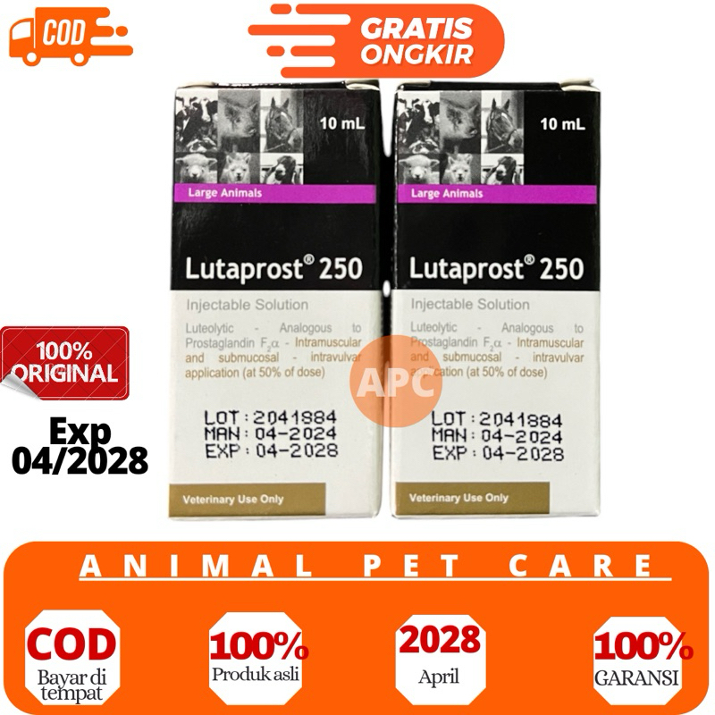 LUTAPROST 250 - Hormon PGF2 alfa- Hemat Obat hewan