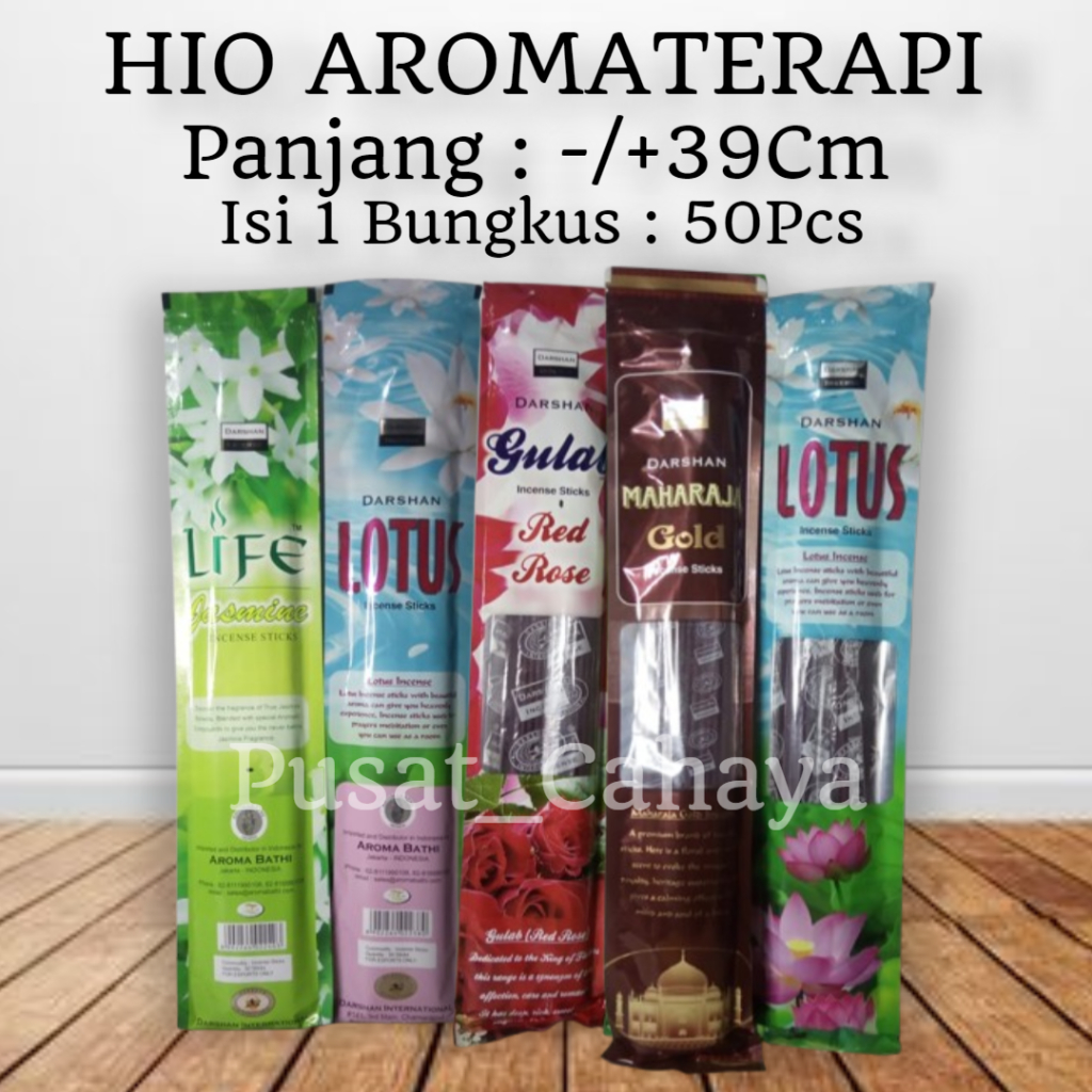 Hio Aromaterapi Dupa Stik Life Isi 50Batang 39Cm