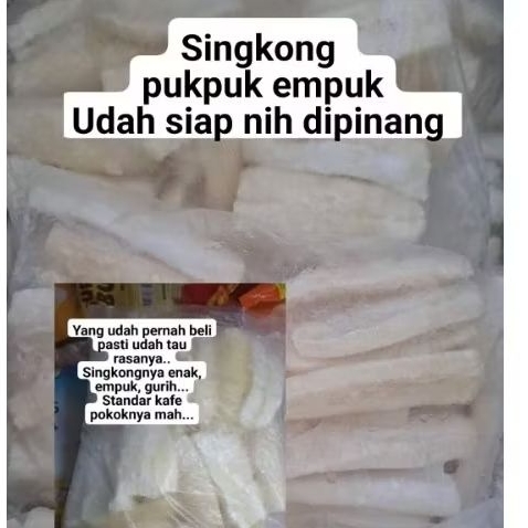 

Singkong Empuk ±500g, dingin tetap empuk