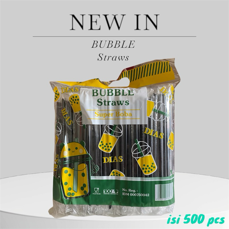 

Sedotan Plastik Hitam Lancip 6mm x 20 cm / 12mm x 21cm/ Sedotan Steril Higienis Bungkus Plastik Per Pack