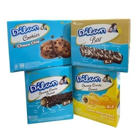 

(BOX) Biskuit DILAN Chocolate Crunchy Caramel Cookies Choco Waffle