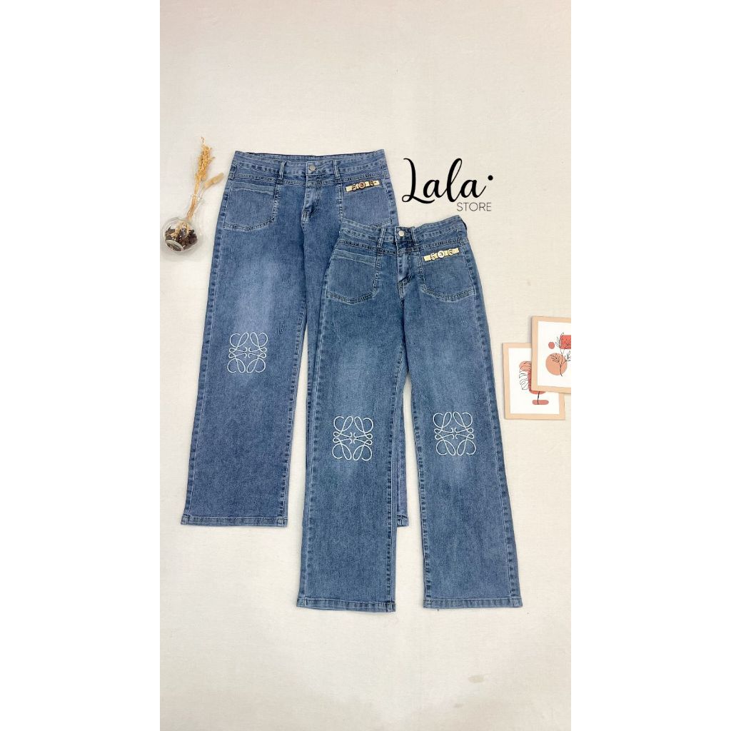 ✨Lala Store✨Jeans Loewe Standar//Jeans Loewe Jumbo