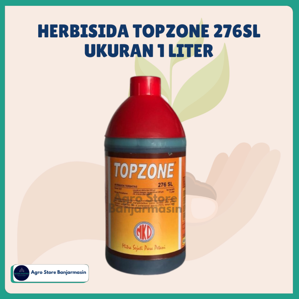 Herbisida Topzone kemasan 1 Liter