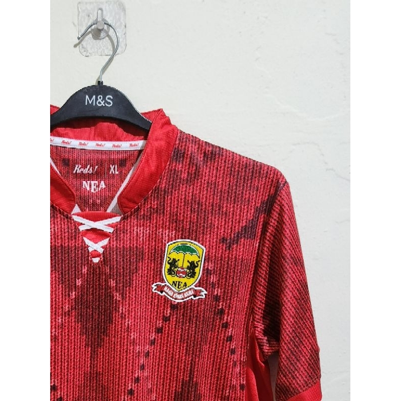Jersey Naga Emas Asri Merah