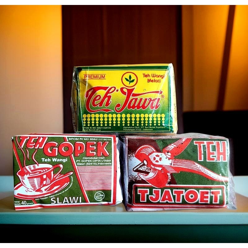 

paket teh.. ( gopek, tjatoet, teh jawa )