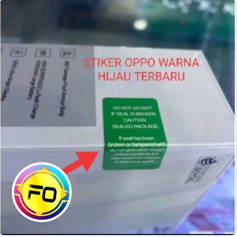 

STIKER SEGEL OPPO TERBARU ISI 30 PCS - SIAP KIRIM