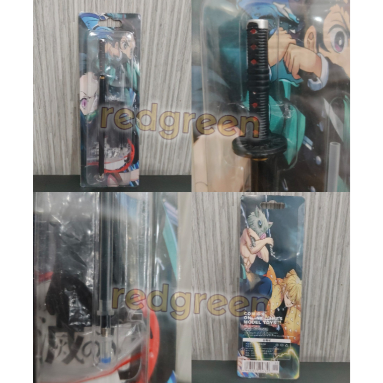 

pulpen pedang demon slayer tanjiro hitam mianan anak koleksi bolpen tanjiro pen