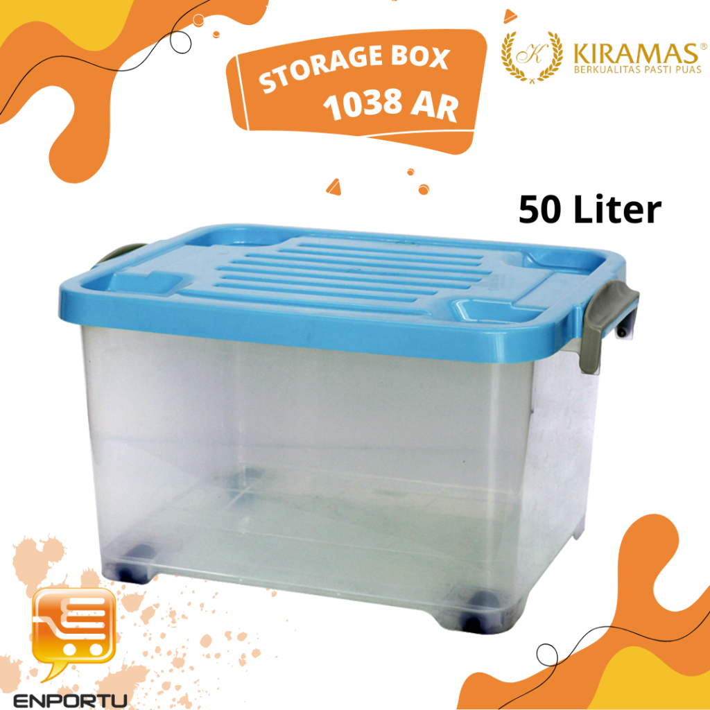 KIRAMAS Storage Box 50 Liter - 1038 AR Container serbaguna
