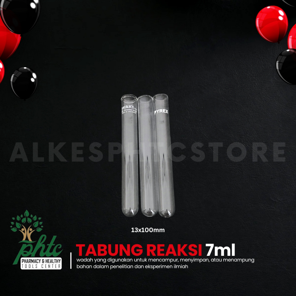Tabung Reaksi 7ml Kaca l Test Tube