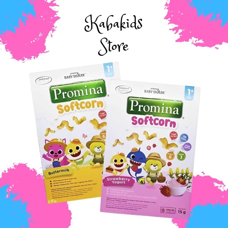 Promina Softcorn 15 gr 1+ tahun Crunchies Puff