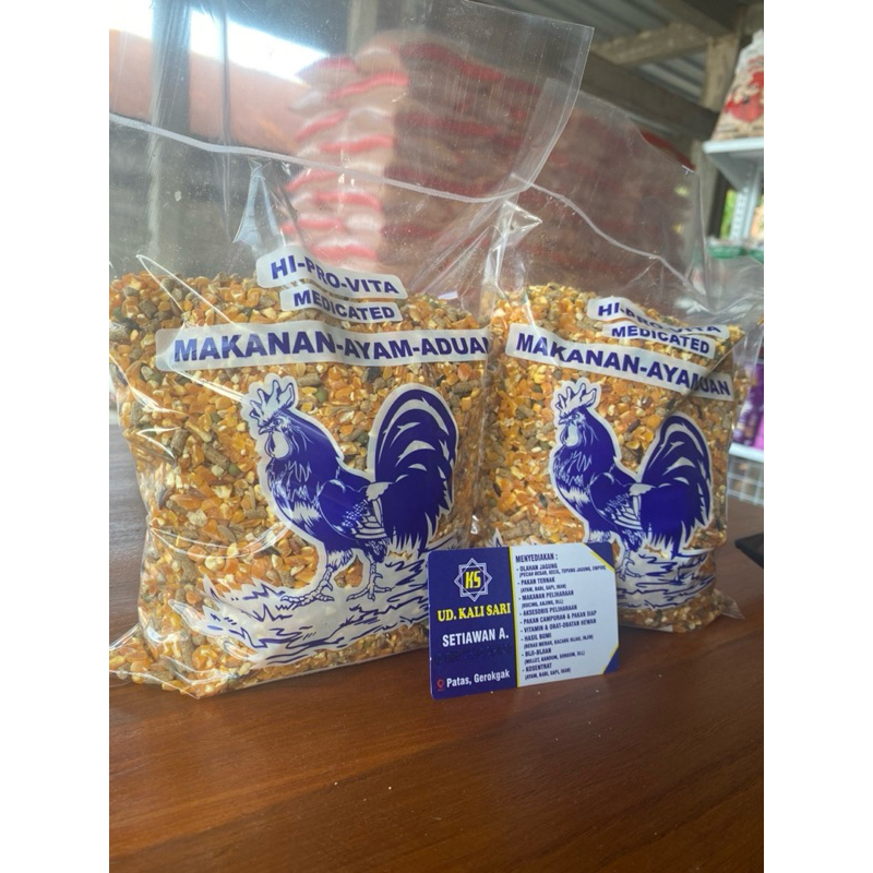 PAKAN AYAM ADUAN KOMPLIT 1 kg