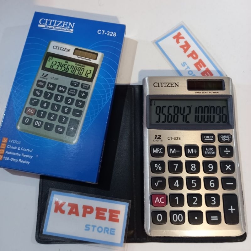 

Kalkulator Citizen CT-328 - 12 Digits