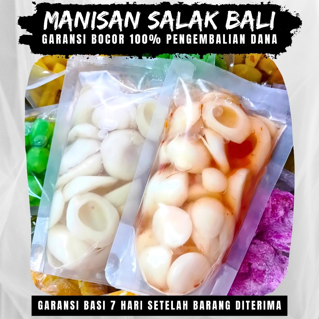 

BY KNY 400g Manisan buah salak bali asinan salak madu rujak buah manisan buah cianjur buah potong