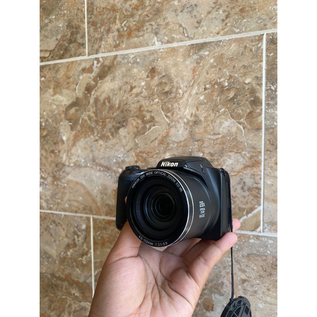 NIKON COOLPIX L340 KAMERA POCKET SUPPORT VIDEO & FOTO LENSA 28X OPTICAL ZOOM