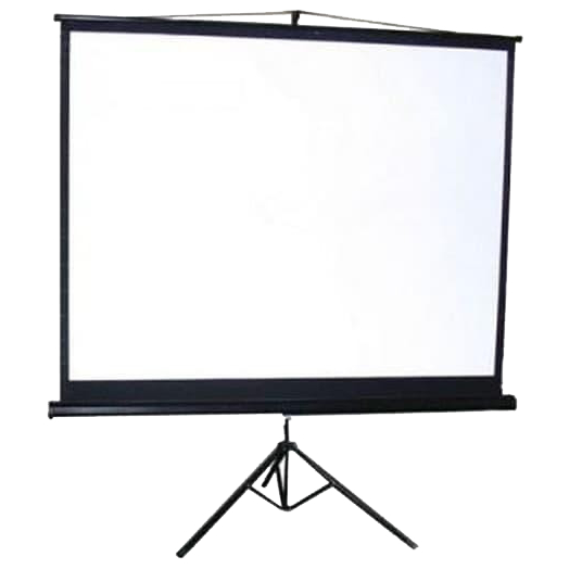 MALLIT ANYLINX PIXEL Layar Tripod Tripot Gantung Layar Proyektor 84" x 84" 2.2m x 2.2m