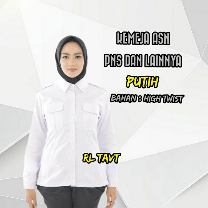 Kemeja ASN PNS Wanita Terbaru Panjang