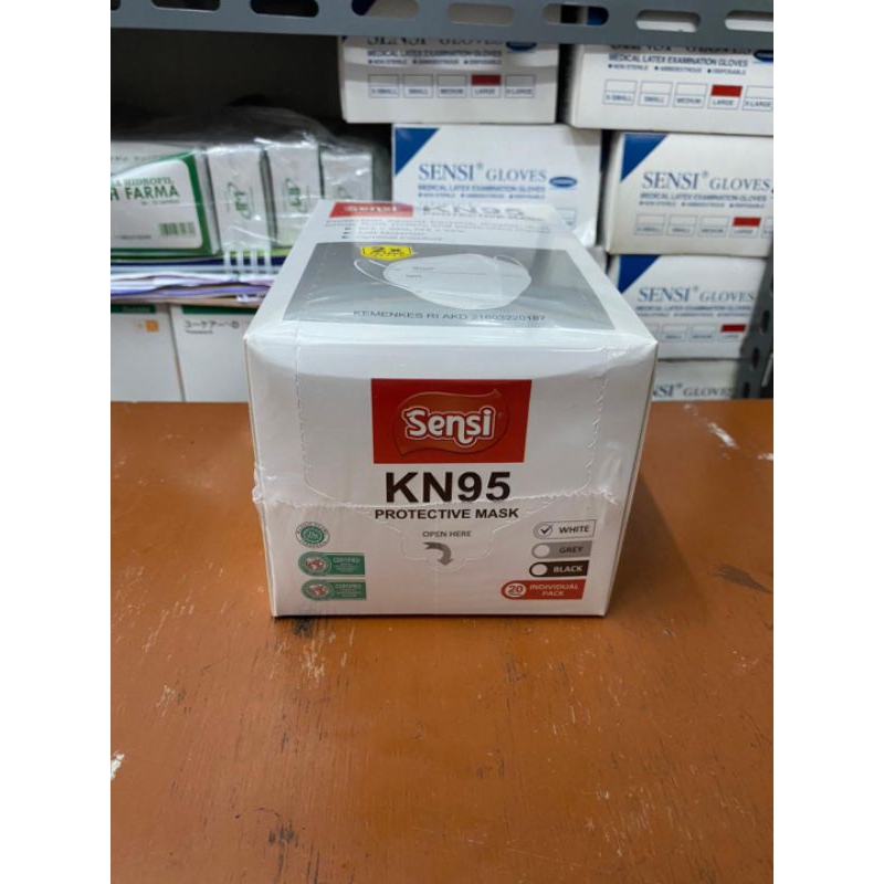 SENSI KN95 PROTECTIVE MASK 5 PLY / Masker KN 95 Merek Sensi Original