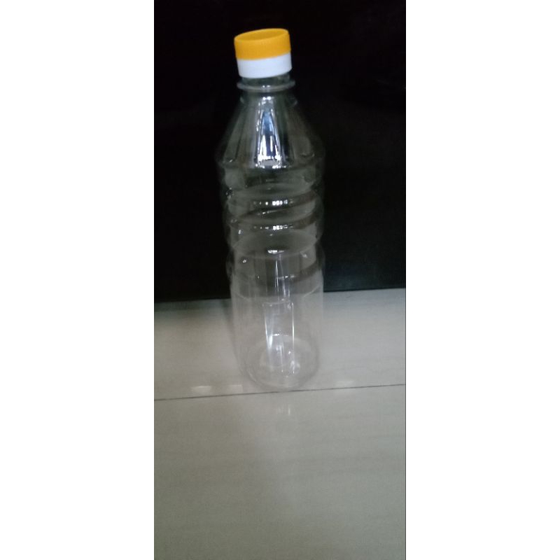 botol markisa 1liter tebal botol plastik 1000ml tutup + segel