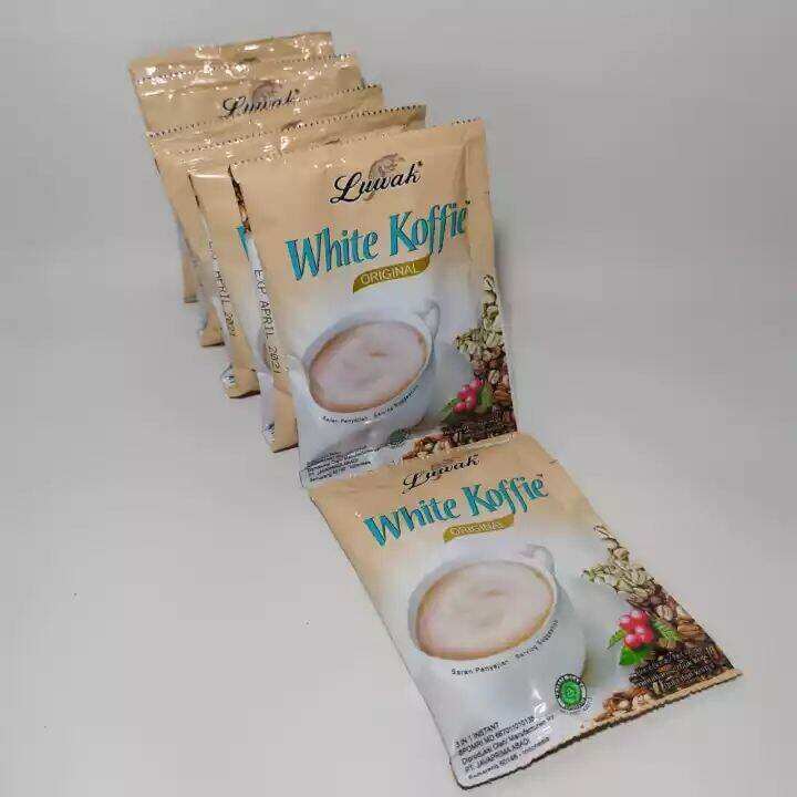 

(1 Renceng) LUWAK White Koffie Original 1 Renceng 10 Sachet