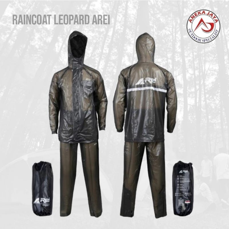 RAINCOAT AREI LEOPARD