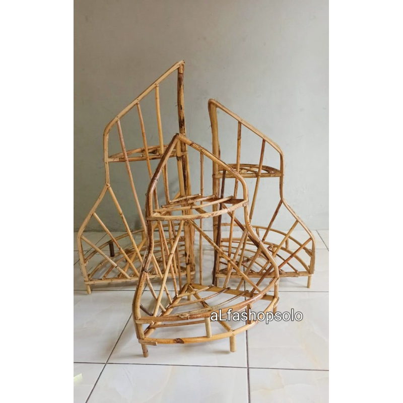 Keranjang Parsel Keranjang Parcel Rotan tingkat 2 (MAKSIMAL 8pcs per CO)