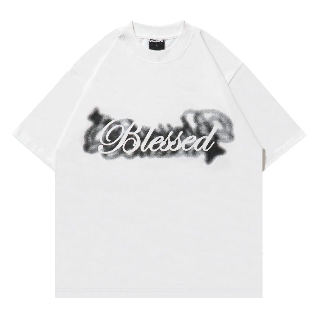 [ORI] Oversized  Chambredelavain - Withoutvain white Kaos Pria