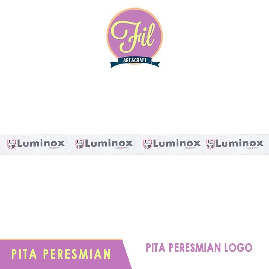 

Pita Peresmian / Pita Logo / Gunting Pita / Grand Opening / Pita Satin Kain Putih