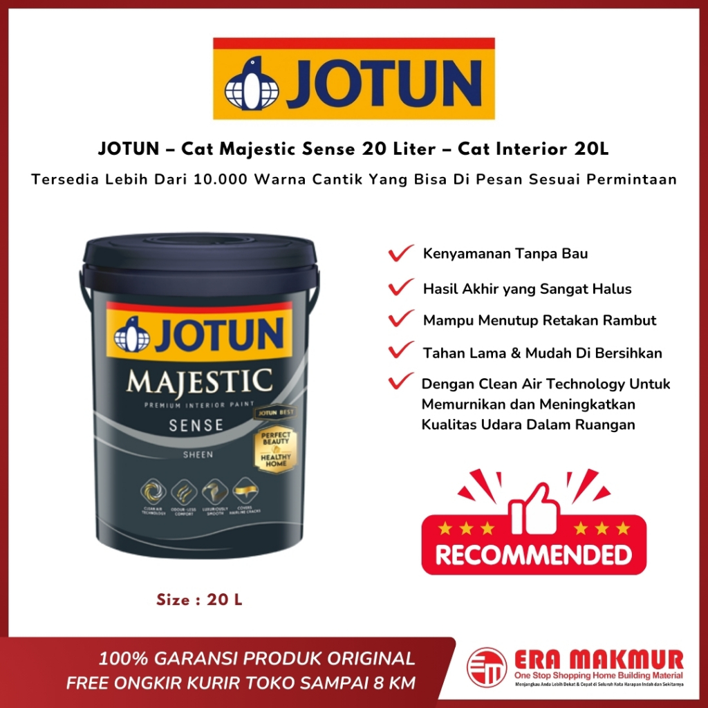 JOTUN – Cat Majestic Sense 20 Liter – Cat Interior 20L