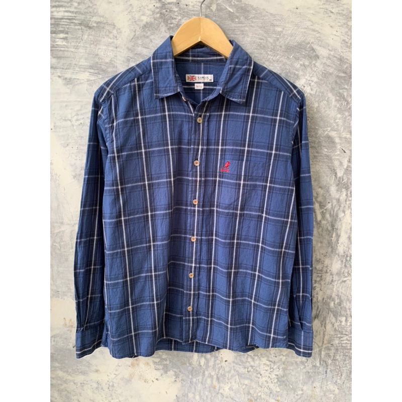 Kemeja kangol Second Original