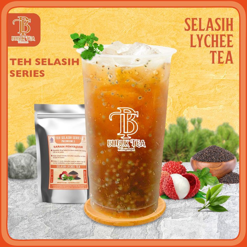 

BUBUKTEH PREMIUM BUBUK MINUMAN LYCHEE TEA TOPPING SELASIH
