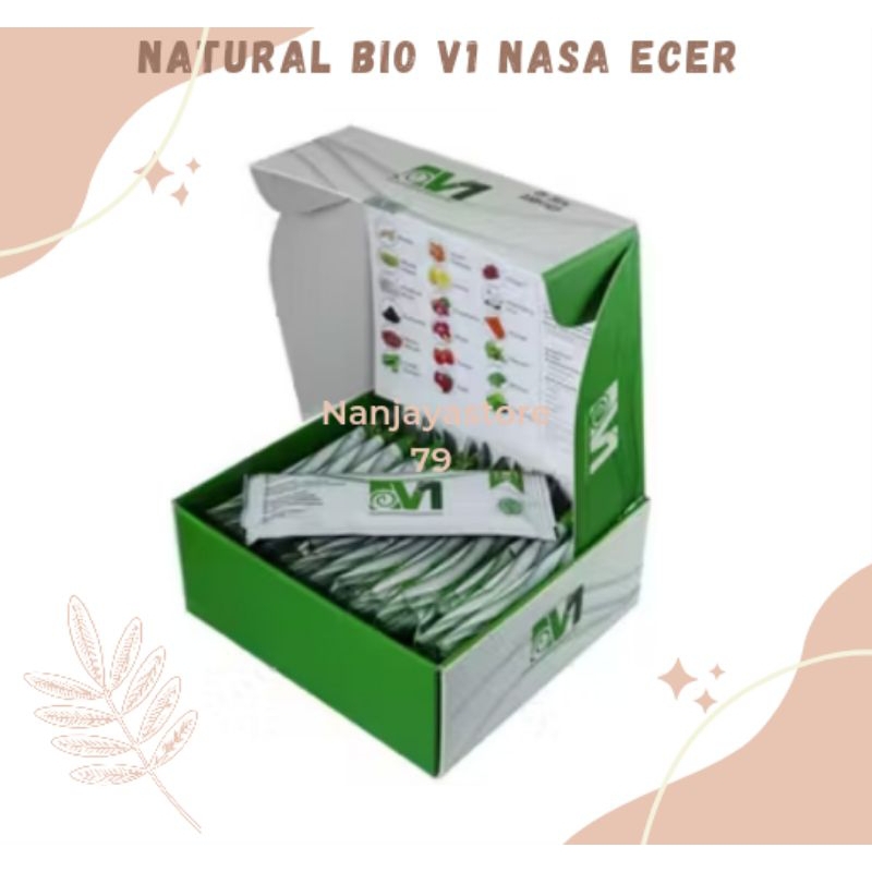 Natural Bio V1 Nasa Per Sachet ( Ecer ) Melancarkan Bab