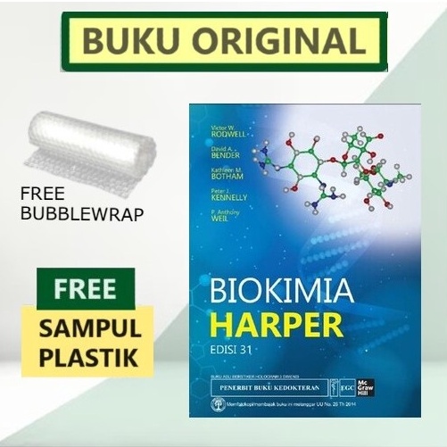 BIOKIMIA HARPER EDISI 31  ORIGINAL  FREE SAMPUL