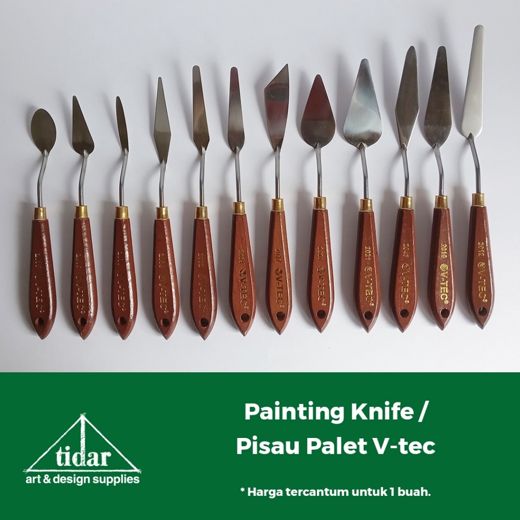 

Vtec Painting Knife Paint Knife Pisau Palet Pisau Lukis