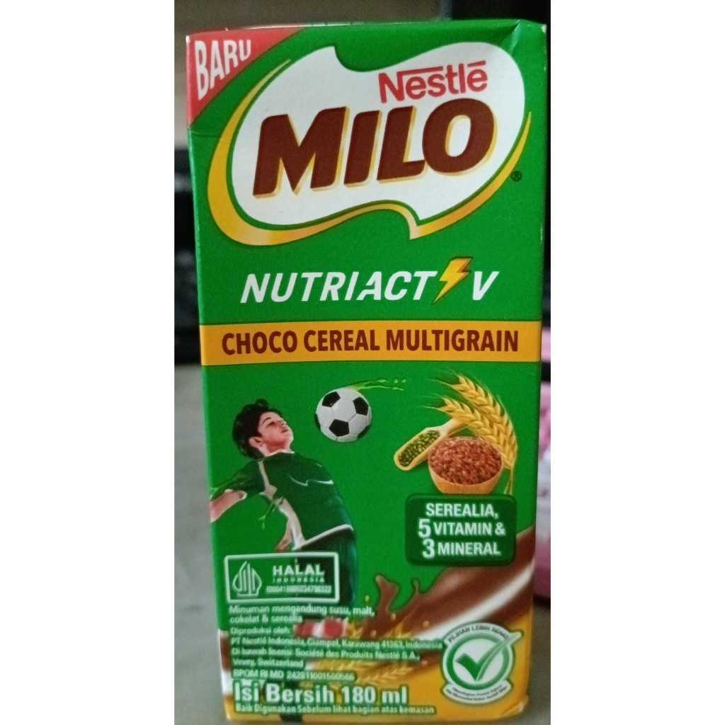 

MILO UHT CHOCO CEREAL MULTIGRAIN 180mL