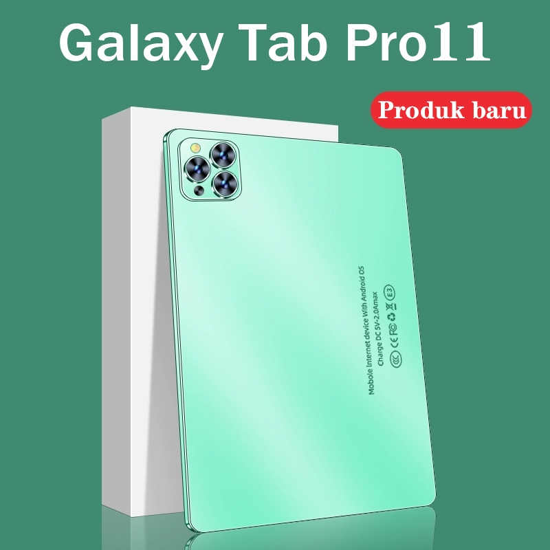 Tablet PC Asli Baru Galaxy Tab Pro11 16GB+512GB Tablet Android 13.0 11.2inch Layar Full Screen Layar