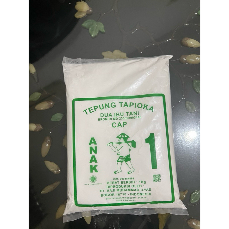 

Tapioka Dua ibu Tani cap Anak satu 1kg an