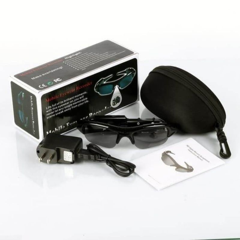 Spy cam Sunglasses, Kacamata pengintai, Kamera Kacamata