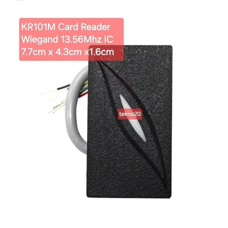 Reader Wiegand RFID 13.56Mhz KR101 IC / Card Reader Wiegand KR101 Mifare / RFID Reader Wiegand 13,56