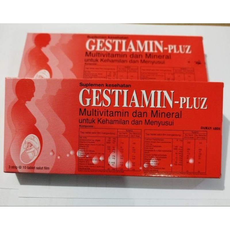 GestiaminPluz 1 box/3 strip/30 tablet