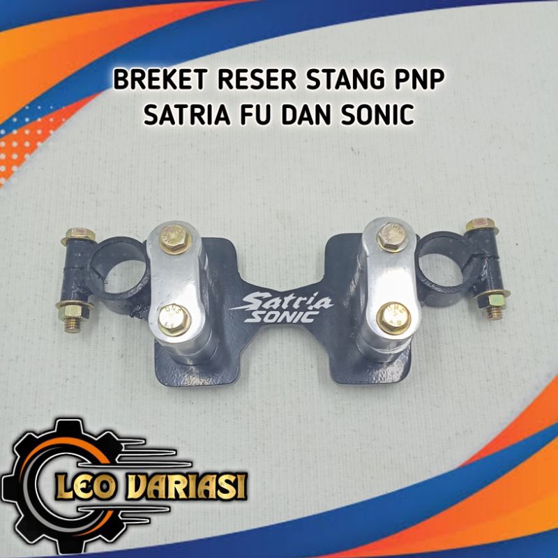 Breket Stang Stir Rzr Sonic 150R Satria Fu Injeksi Karbu Barong Facelift