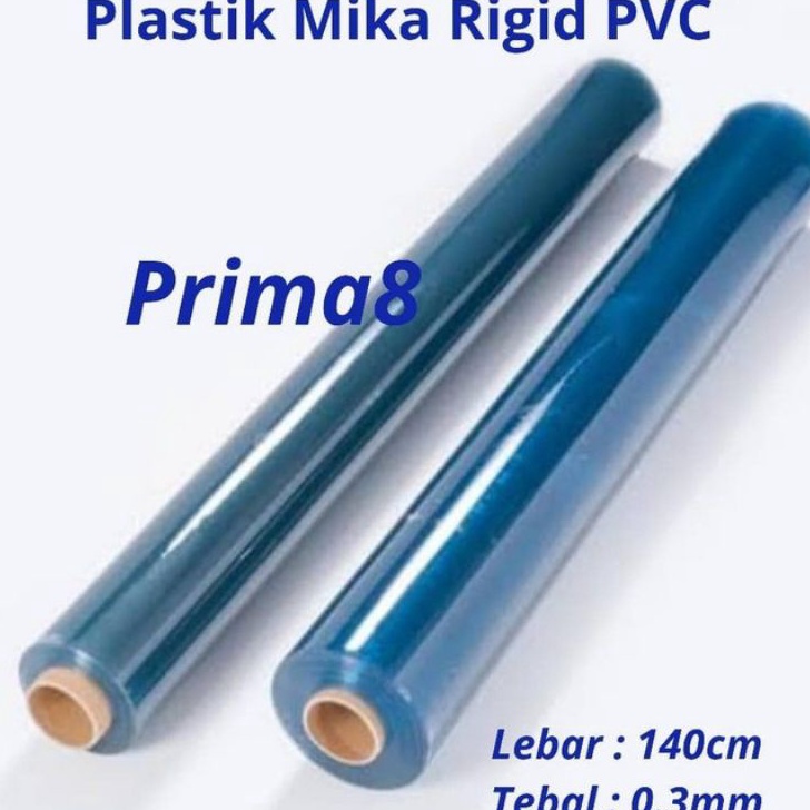

KP8 Plastik Mika Kaku Rid PVC Clear Bening 3 3mm Lebar 14cm Mika Hantaran Seserahan Sourvenir ECER METERAN