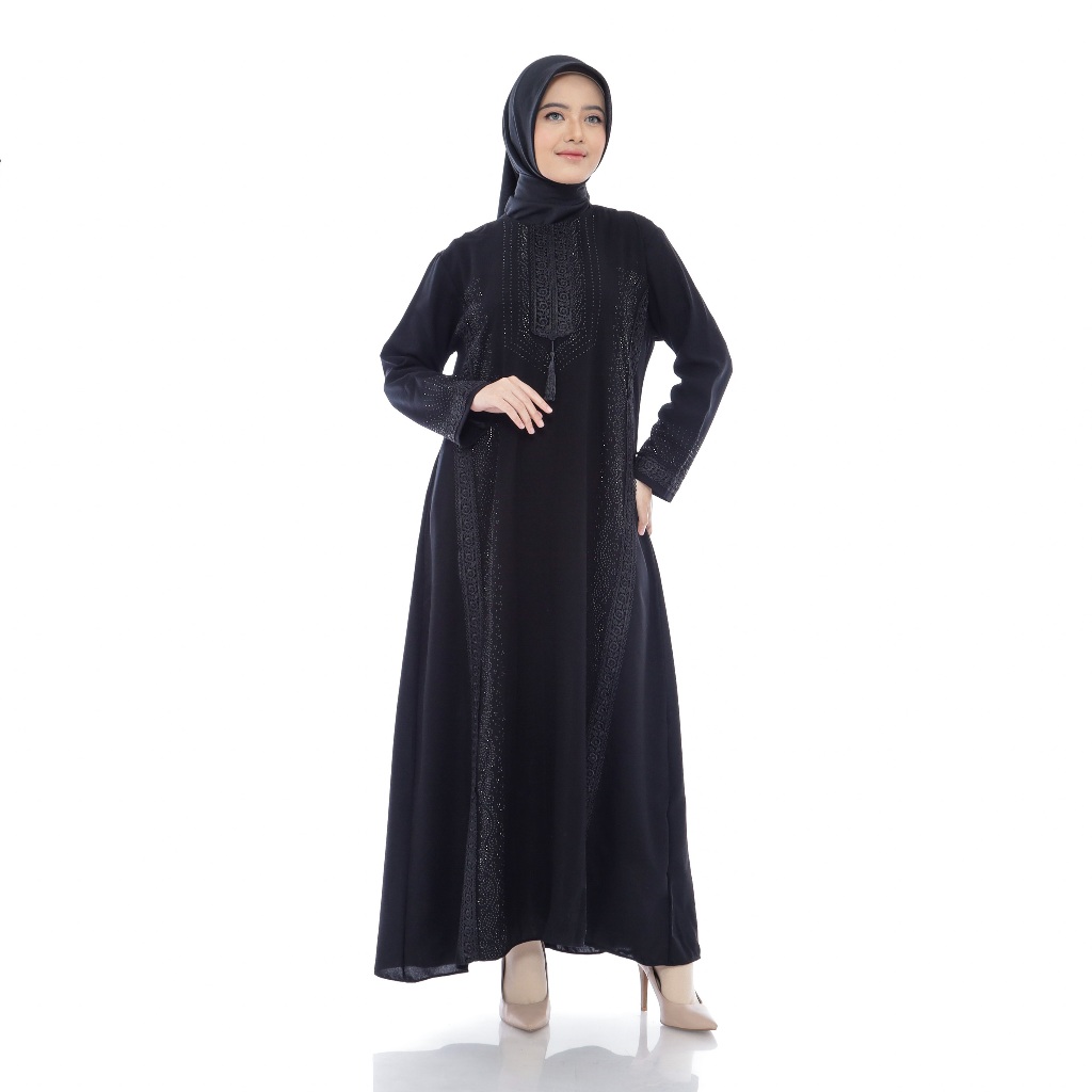 011 Dress Abaya Turkey Modern Gamis Turki Ukuran JUMBO 3L - 4L - 5L