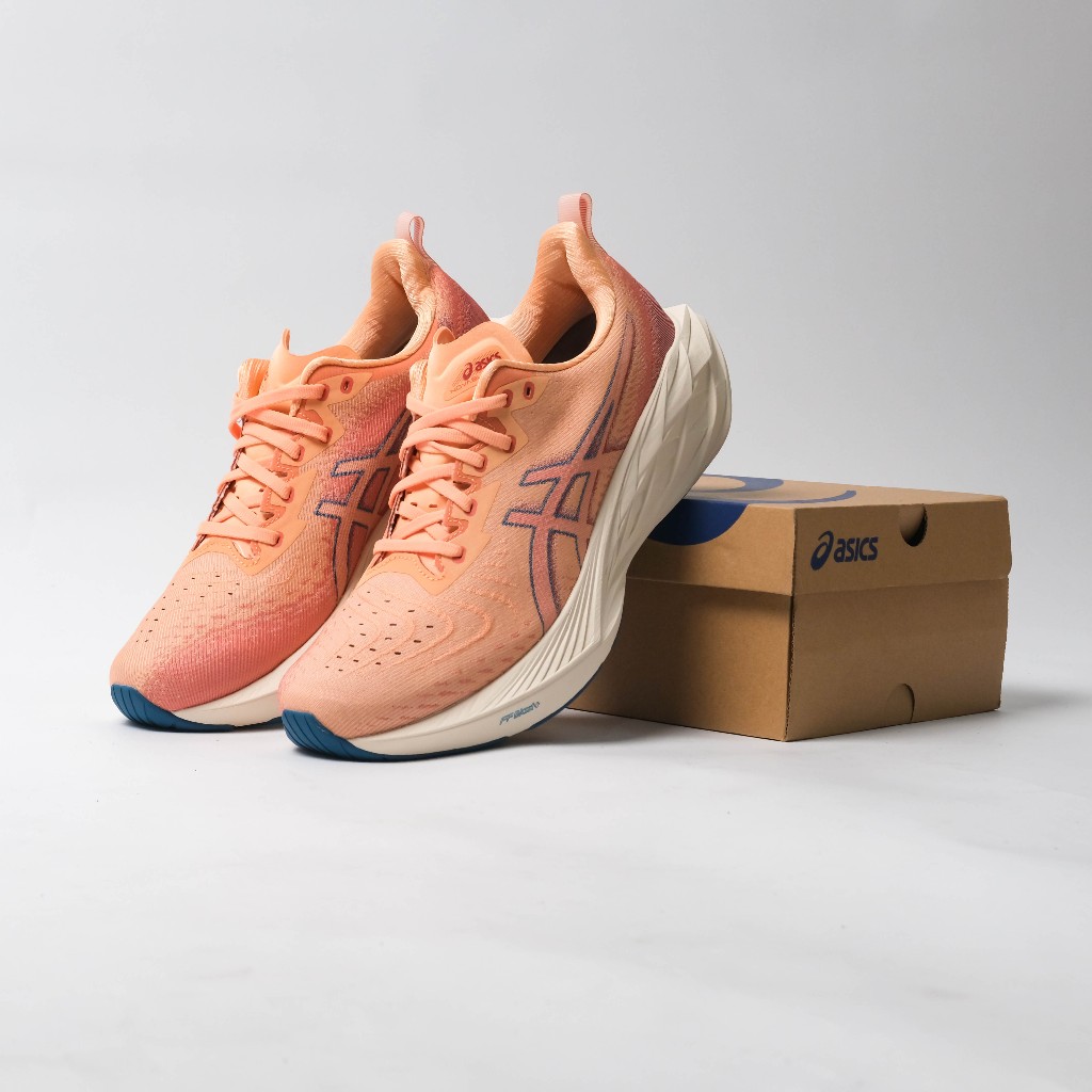 SEPATU RUNNING / NOV*BLAST 4 - PEACH WHITE