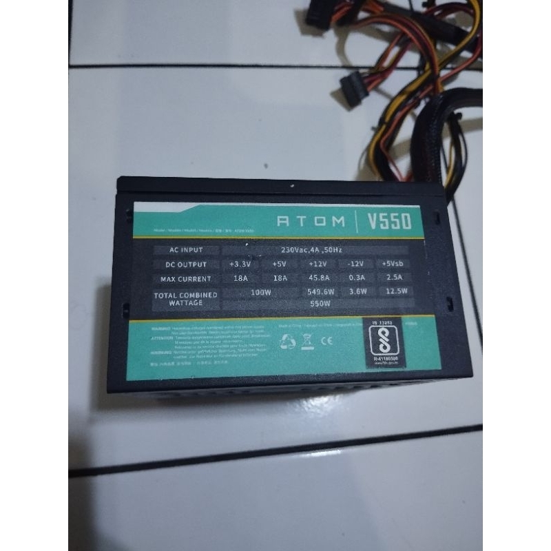 PSU pure antec atom V550