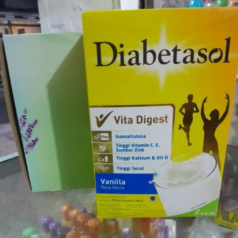 

Diabetasol vanila 570gram