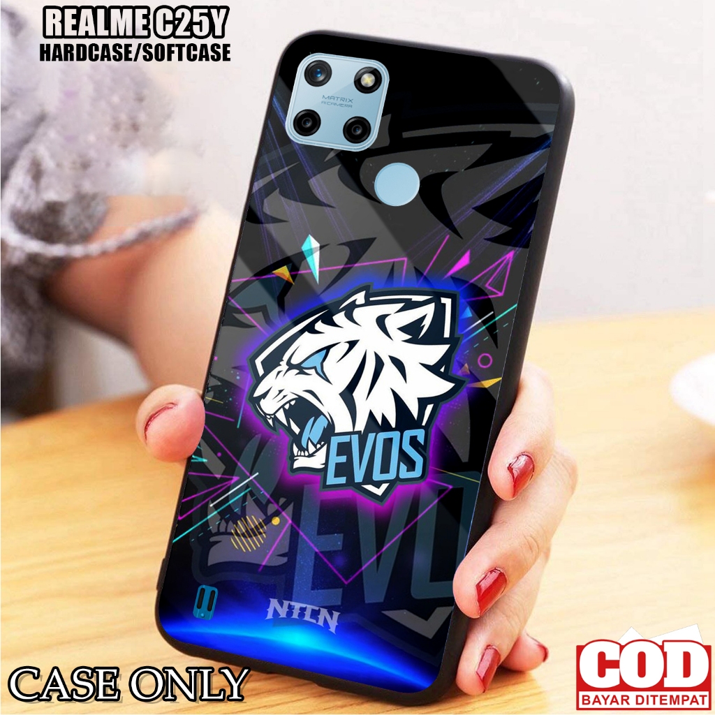 Case REALME C25Y - Casing REALME C25Y [ EVOS ] Silikon REALME C25Y - Kesing Hp - Casing Hp  - Case H