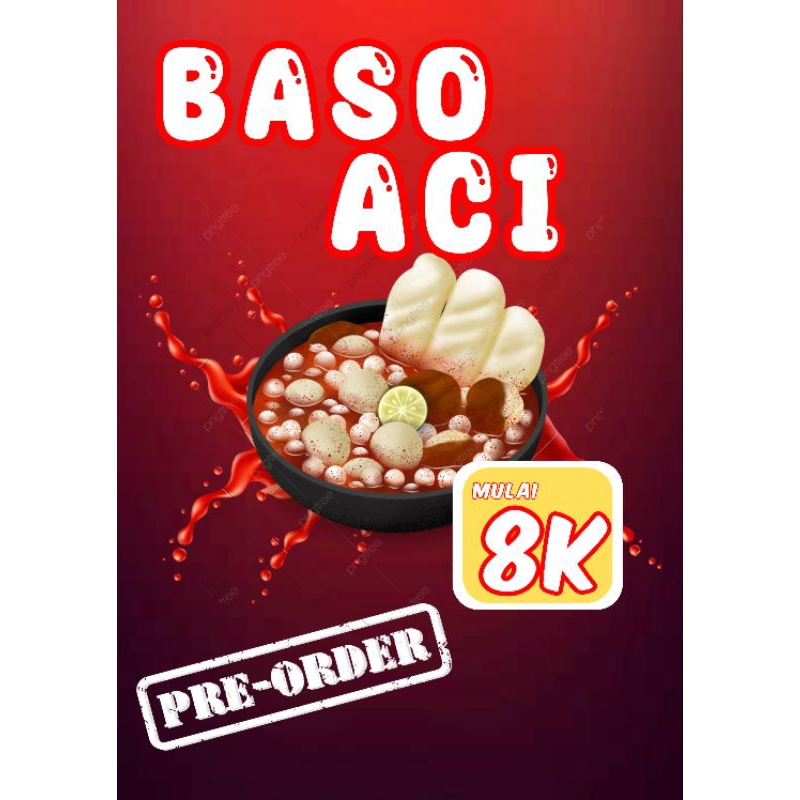

baso aci original dan chili oil