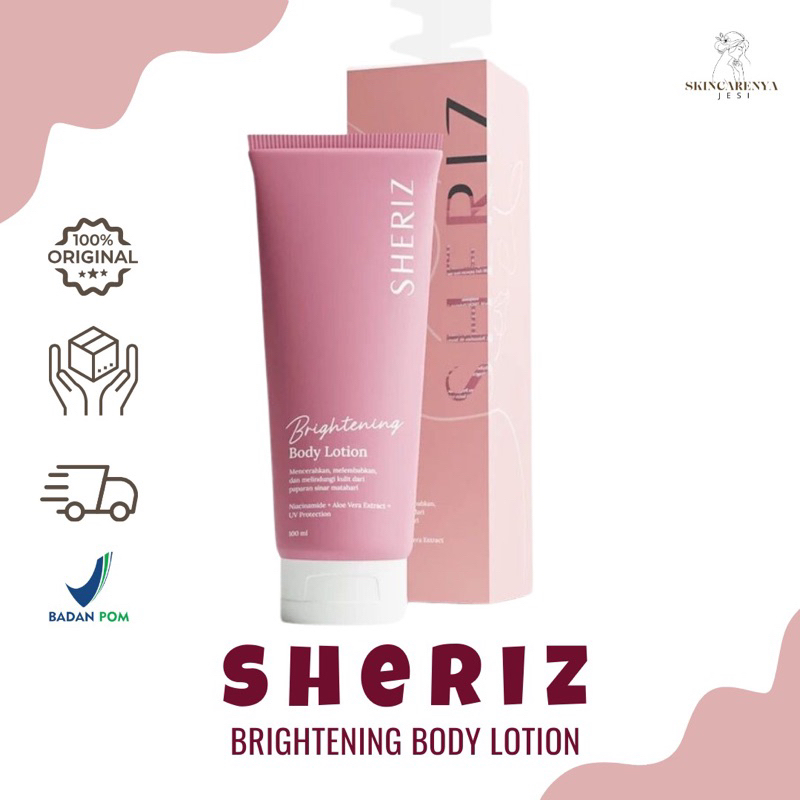 [READY] SHERIZ BRIGHTENING BODY LOTION / Sheriz Body Lotion / White Body Booster Sheriz