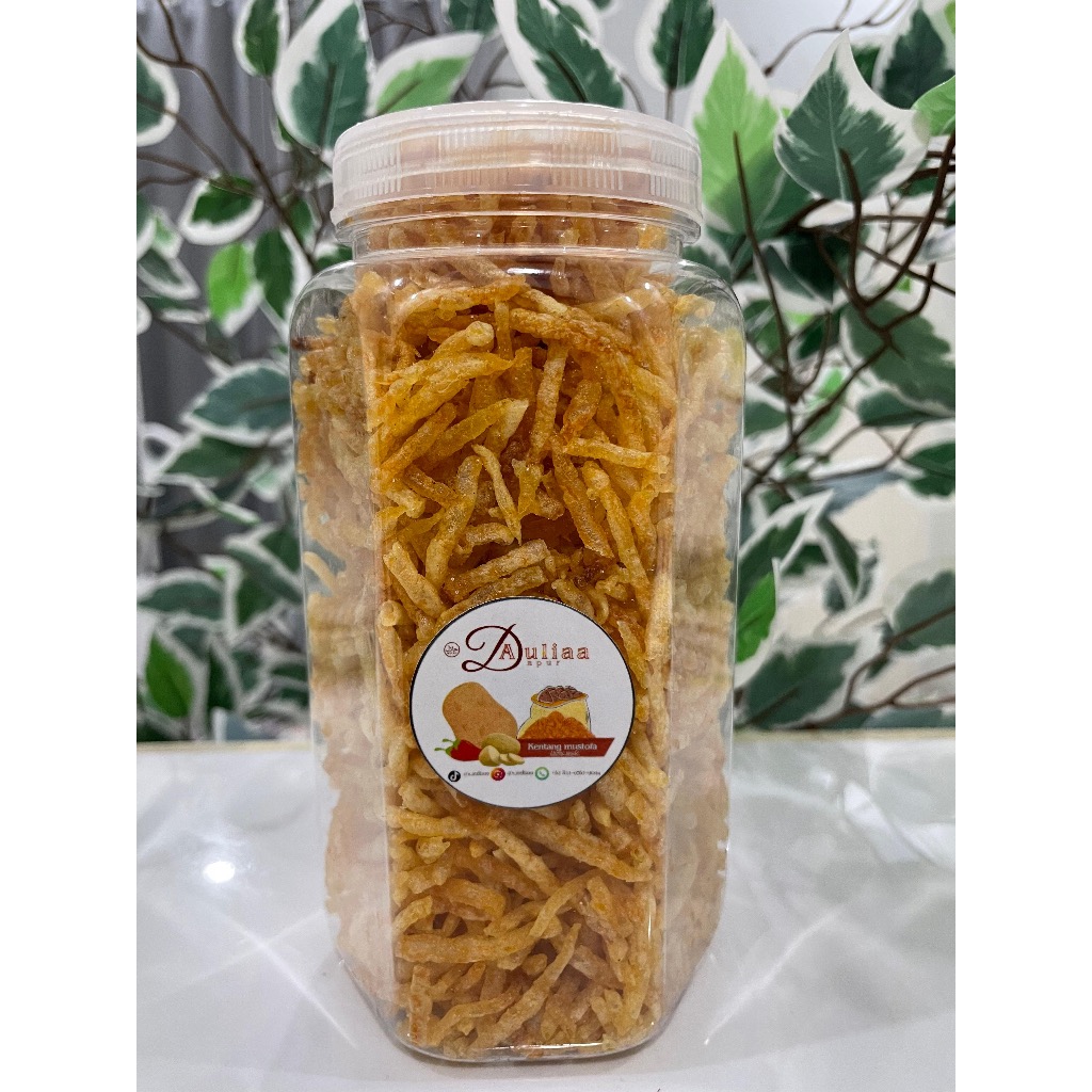 

Kentang mustofa DapurAuliaa toples 700ml mustofa kering asin gurih cocok untuk lauk makan anak