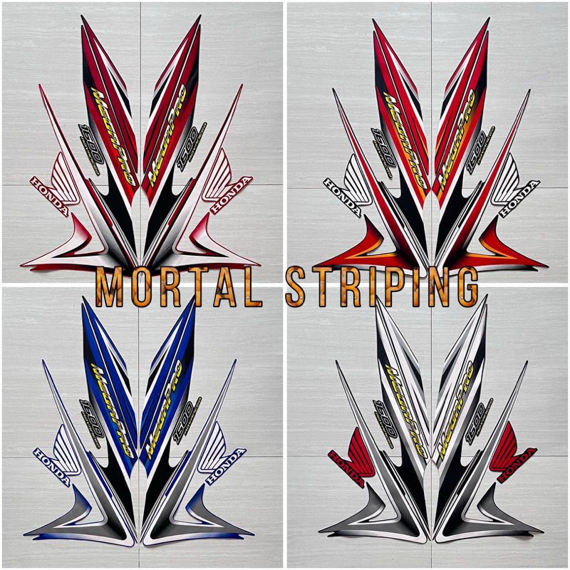 Stiker Striping Motor Megapro 2006 2007 Mega Pro Primus
